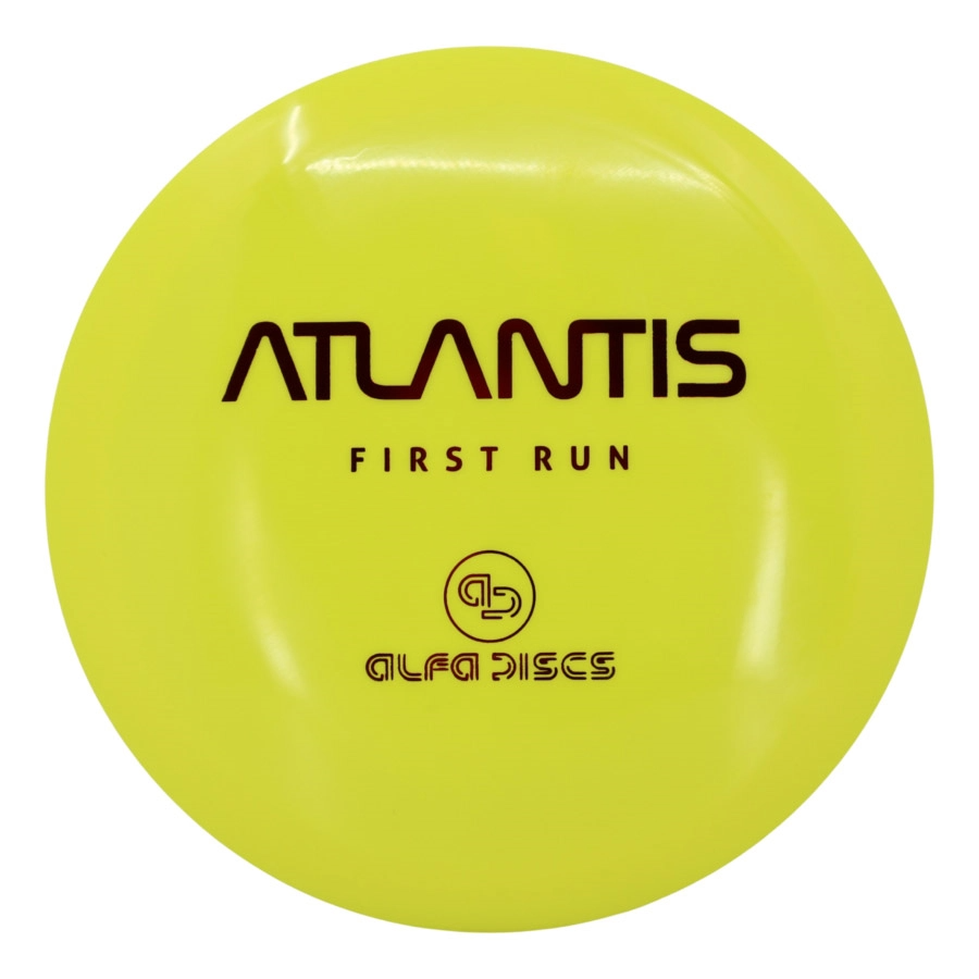 Atlantis Chrome Yellow Disc Golf Disc